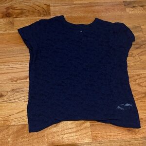 Aerie floral mesh blouse